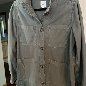 GAP Women's Olive Utility Jacket